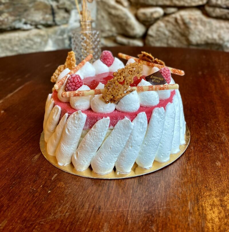 VACHERIN VANILLE ET FRAMBOISE