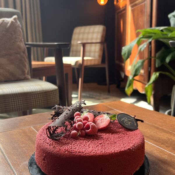 ENTREMET VANILLE ET FRUITS ROUGES